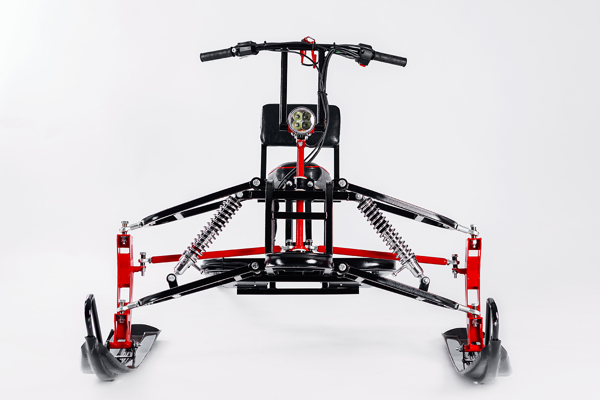 Лыжный модуль IKUDZO TERRAIN с подогревом ручек металлические лыжи в Шахтах