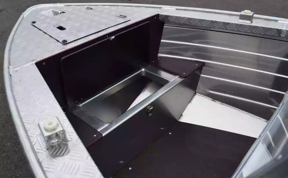 Алюминиевая лодка Wyatboat-390 DCM Увеличенный борт в Шахтах