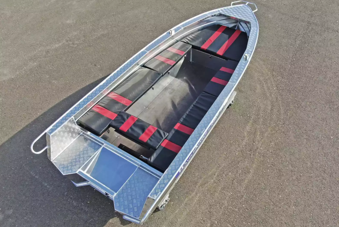 Алюминиевая лодка Wyatboat-390РМ увеличенный борт в Шахтах