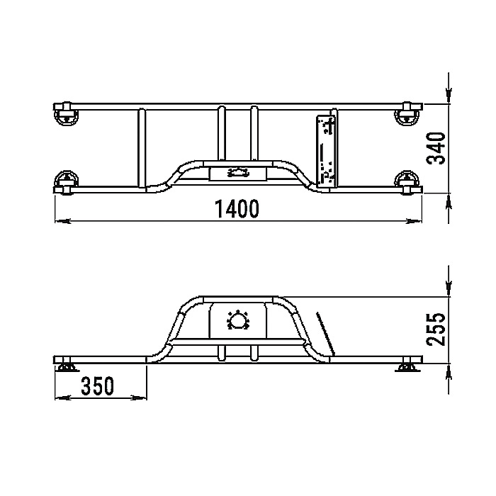 Стойка рулевая с бортовым креплением малая в Шахтах