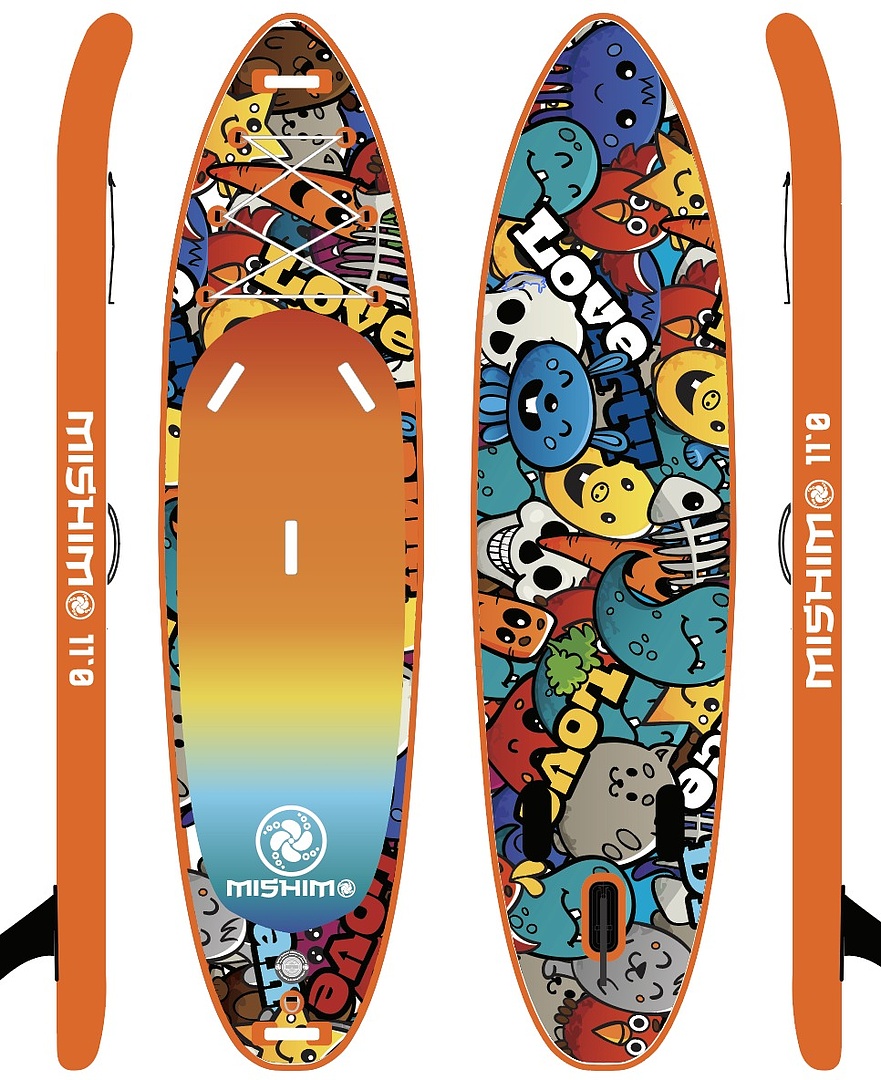 SUP (САП) Доска MISHIMO CRAZY-LINE 10.6’ (325см) в Шахтах