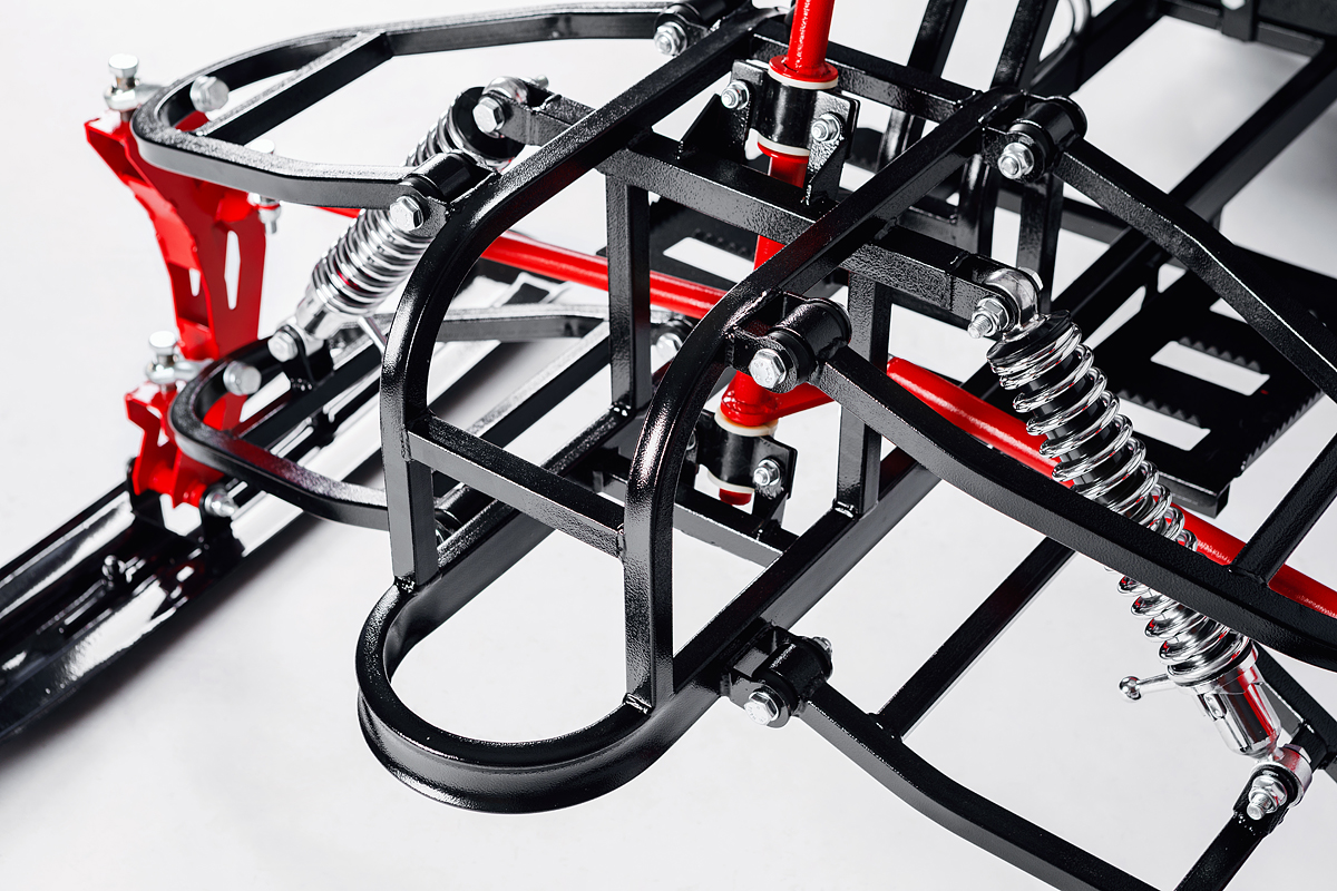 Лыжный модуль IKUDZO TERRAIN с подогревом ручек металлические лыжи в Шахтах