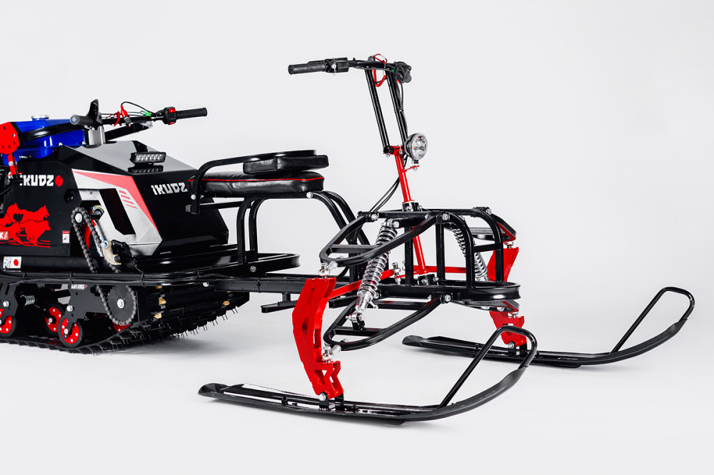 Лыжный модуль IKUDZO TERRAIN с подогревом ручек металлические лыжи в Шахтах