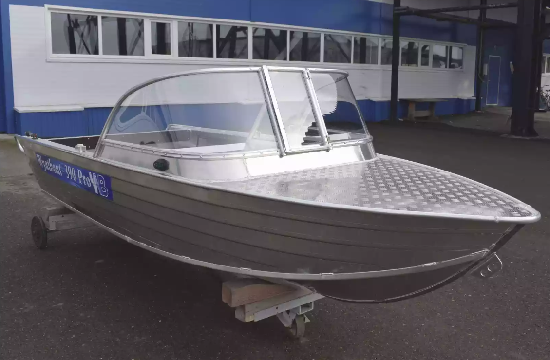 Алюминиевая лодка Wyatboat-390 Pro в Шахтах