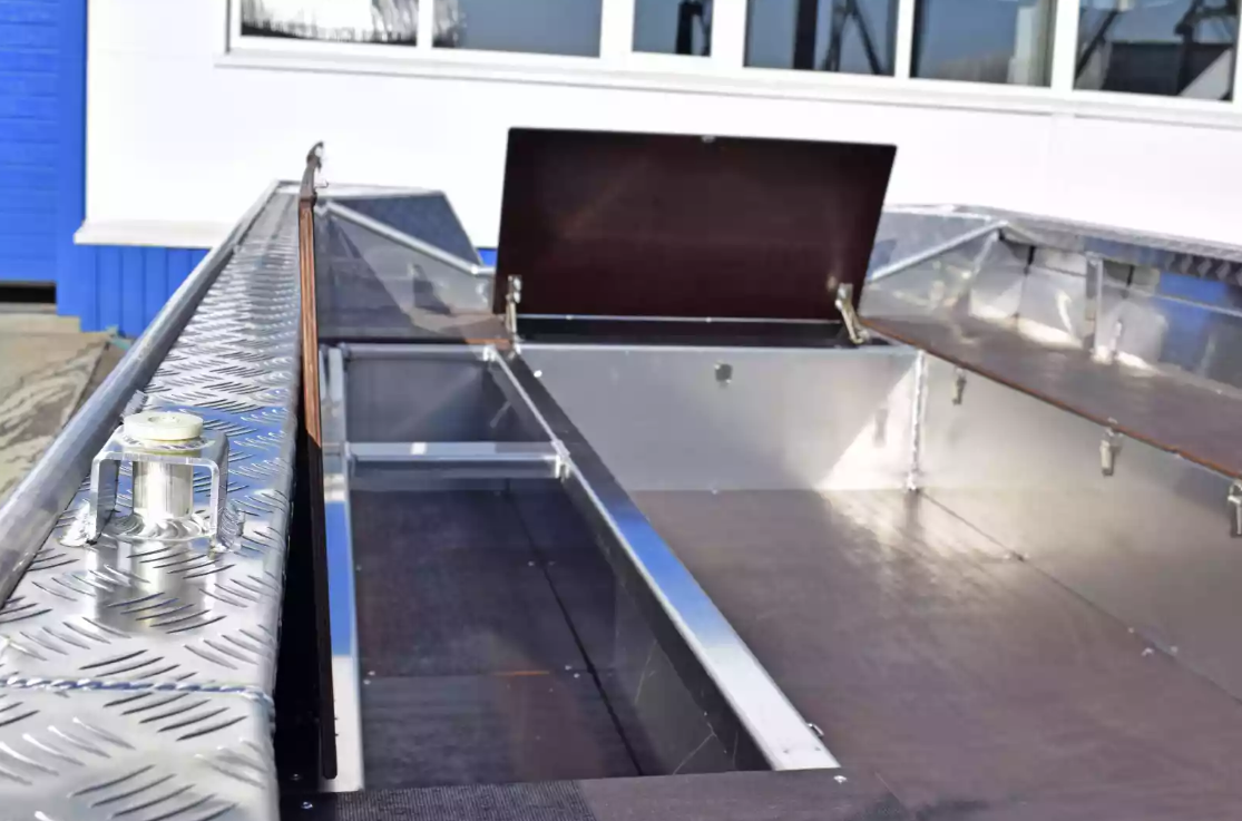 Алюминиевая лодка Wyatboat-490 Jonboat в Шахтах