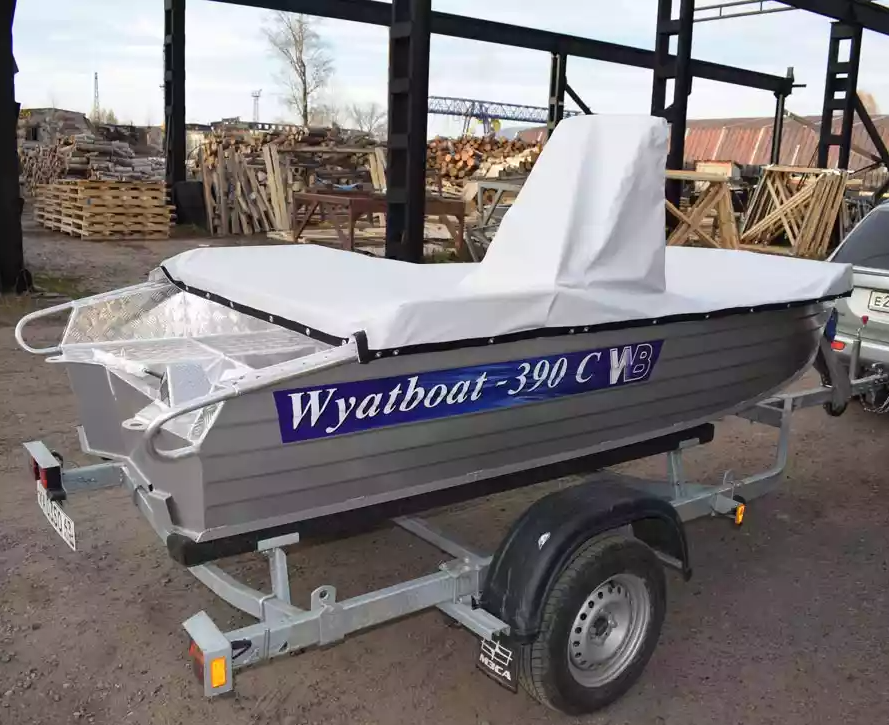 Алюминиевая лодка Wyatboat-390 C в Шахтах