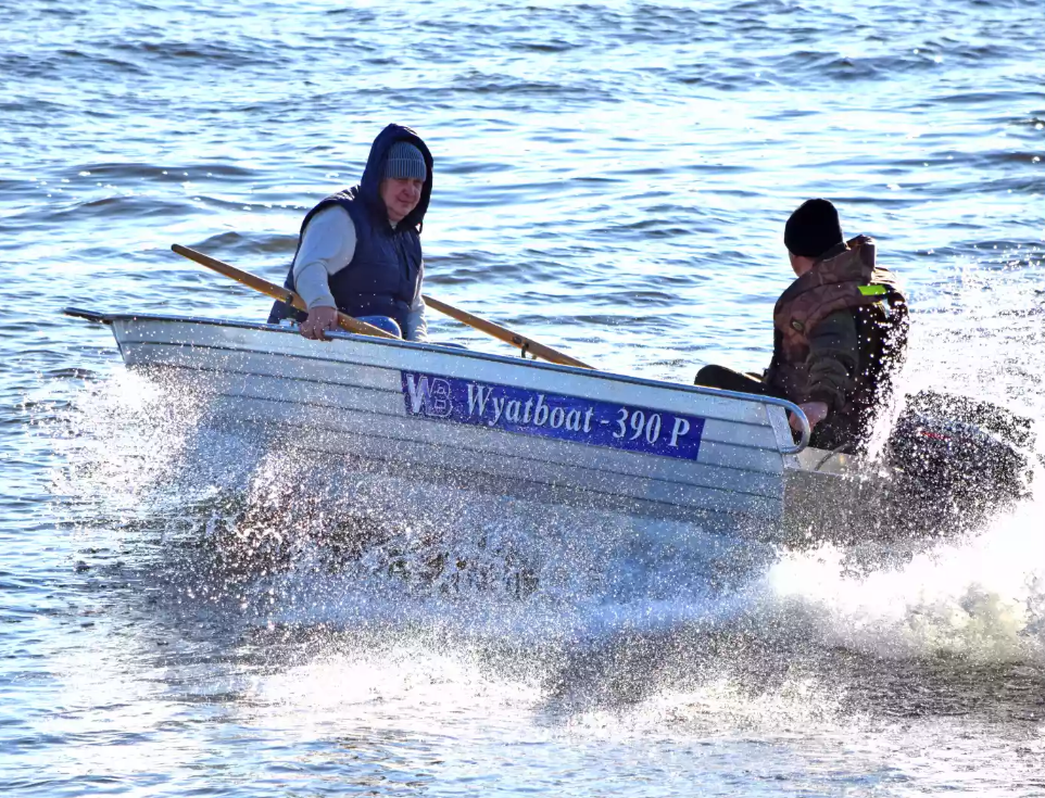 Алюминиевая лодка Wyatboat-390 P в Шахтах