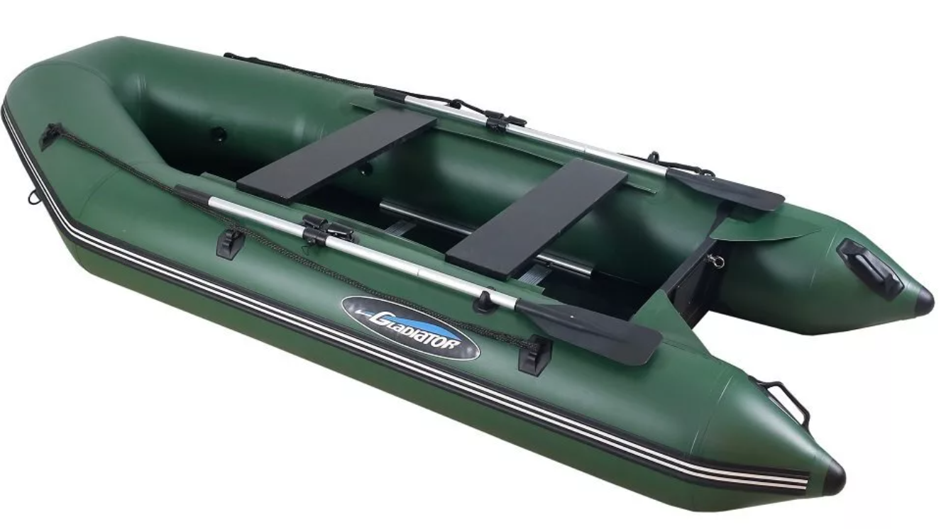 МОТОРНО-ГРЕБНАЯ ЛОДКА ПВХ GLADIATOR A 280 ТК С ФАНЕРНЫМ ДНОМ в Шахтах