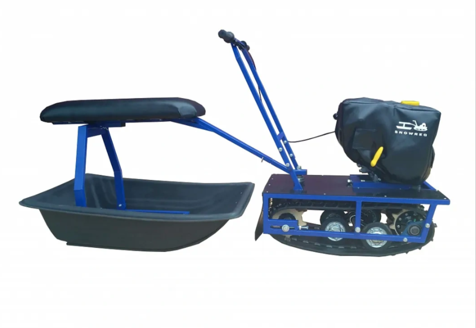 Мини-мотобуксировщик Альбатрос-М с фарой в Шахтах