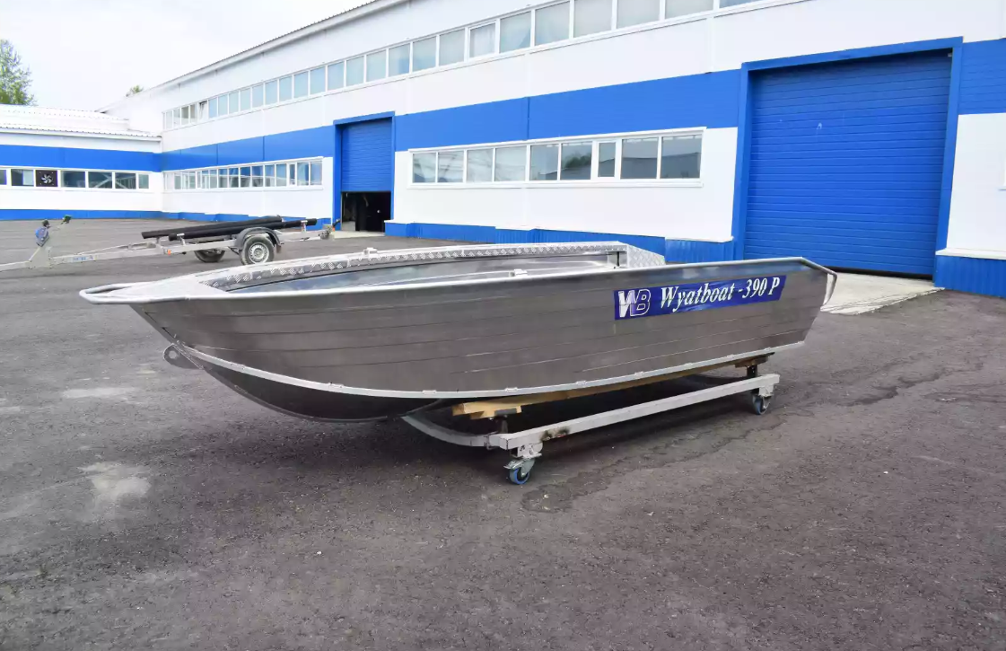 Алюминиевая лодка Wyatboat-390Р Увеличенный борт в Шахтах