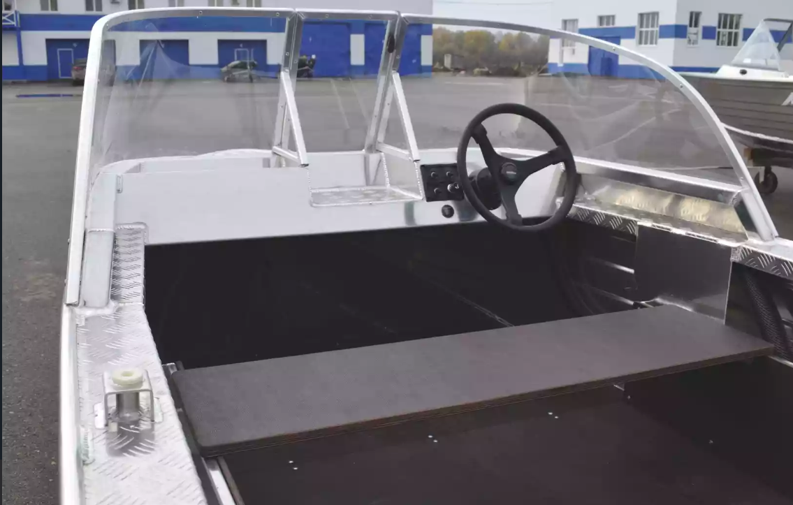 Алюминиевая лодка Wyatboat-390 Pro в Шахтах