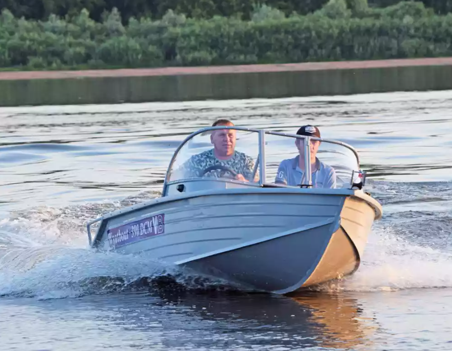Алюминиевая лодка Wyatboat-390 DCM в Шахтах