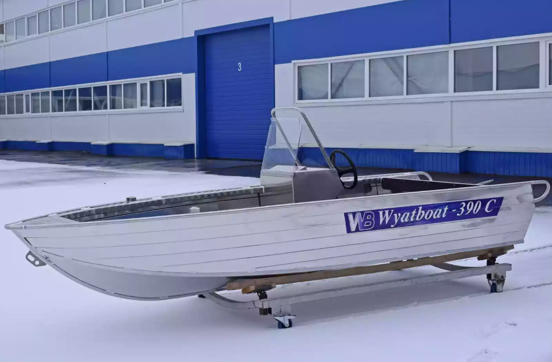 Алюминиевая лодка Wyatboat-390 C в Шахтах