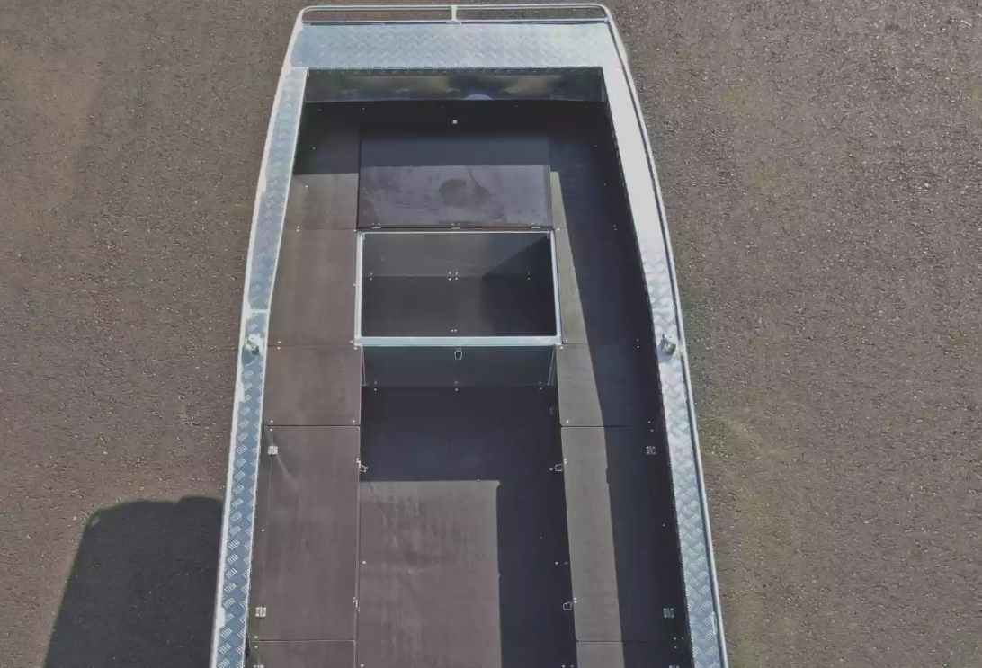 Алюминиевая лодка Wyatboat-490 Jonboat в Шахтах