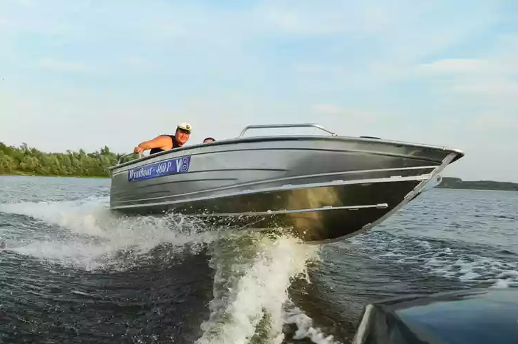 Алюминиевая лодка Wyatboat-460 P в Шахтах