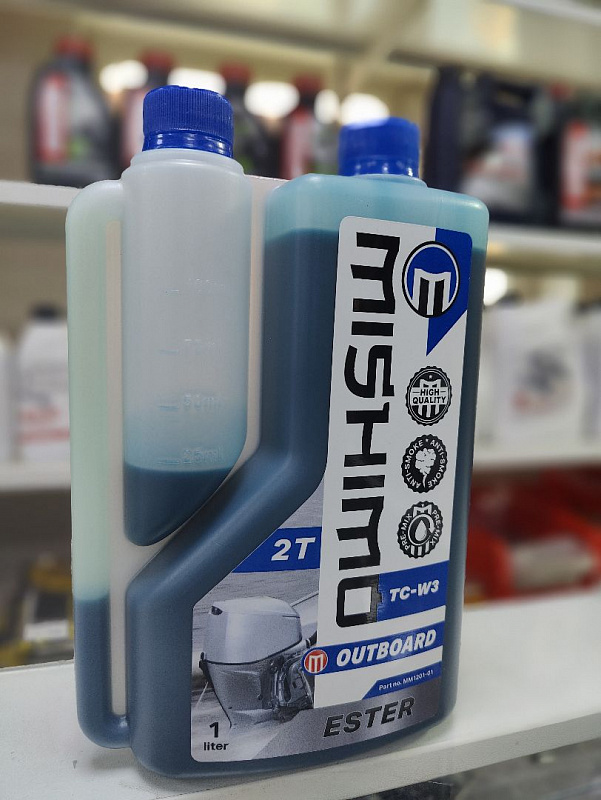 Масло MISHIMO 2T OUTBOARD (ESTER) полусинтетика 1 л в Шахтах