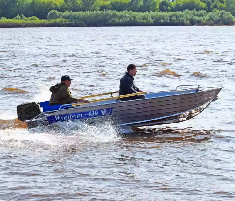 Алюминиевая лодка  Wyatboat-430М в Шахтах