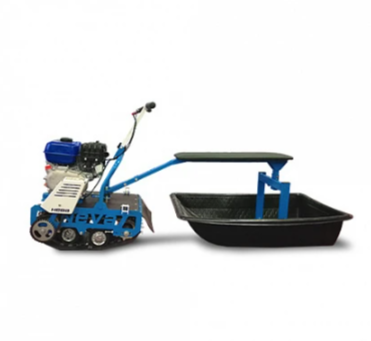 Мотобуксировщик НЕВА МС-1К с санями и сиденьем в Шахтах