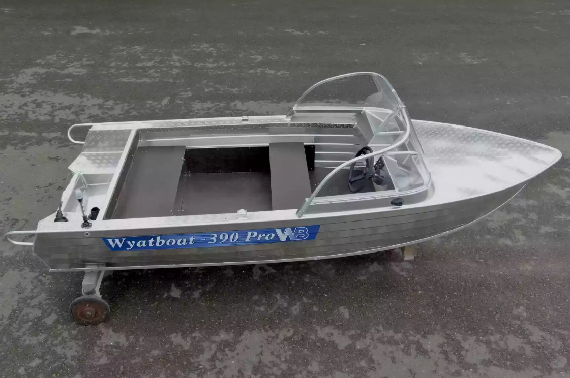 Алюминиевая лодка Wyatboat-390 Pro в Шахтах