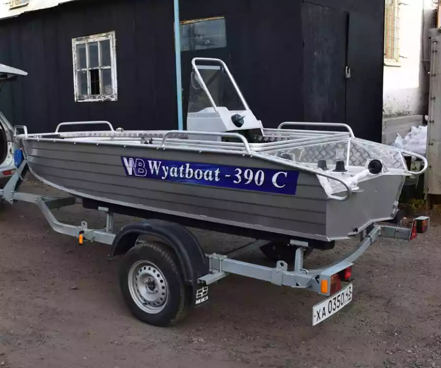 Алюминиевая лодка Wyatboat-390 C в Шахтах
