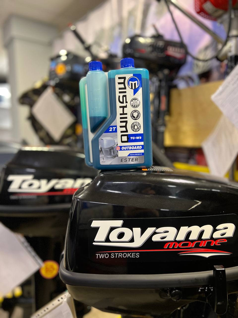 Масло MISHIMO 2T OUTBOARD (ESTER) полусинтетика 1 л в Шахтах