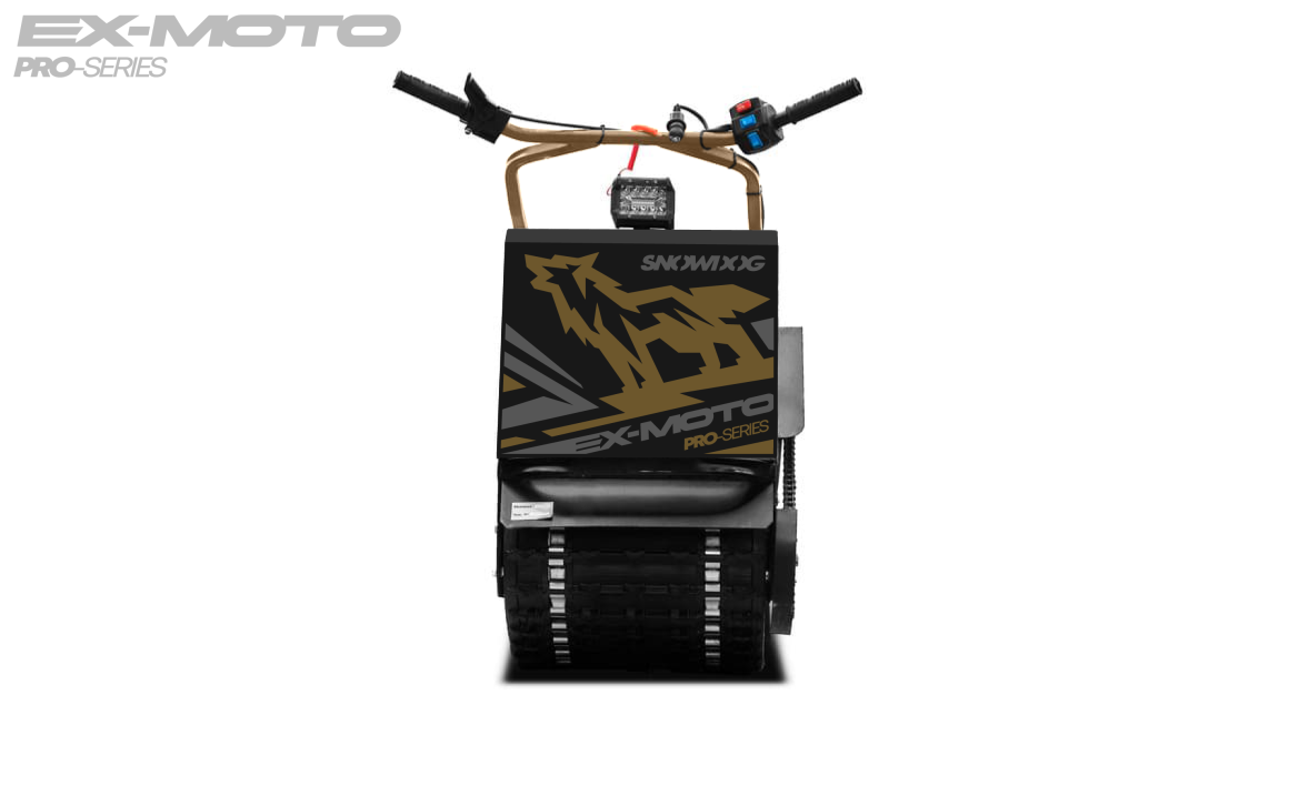 Мотобуксировщик EX-MOTO SNOWDOG S380 8л.с. в Шахтах