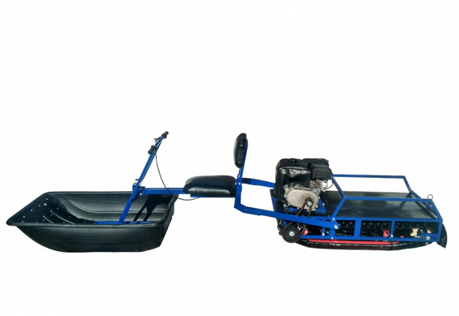 Мотобуксировщик толкач Альбатрос-XL8 с модулем. С фарой, склизы в Шахтах