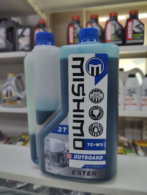 Масло MISHIMO 2T OUTBOARD (ESTER) полусинтетика 1 л в Шахтах