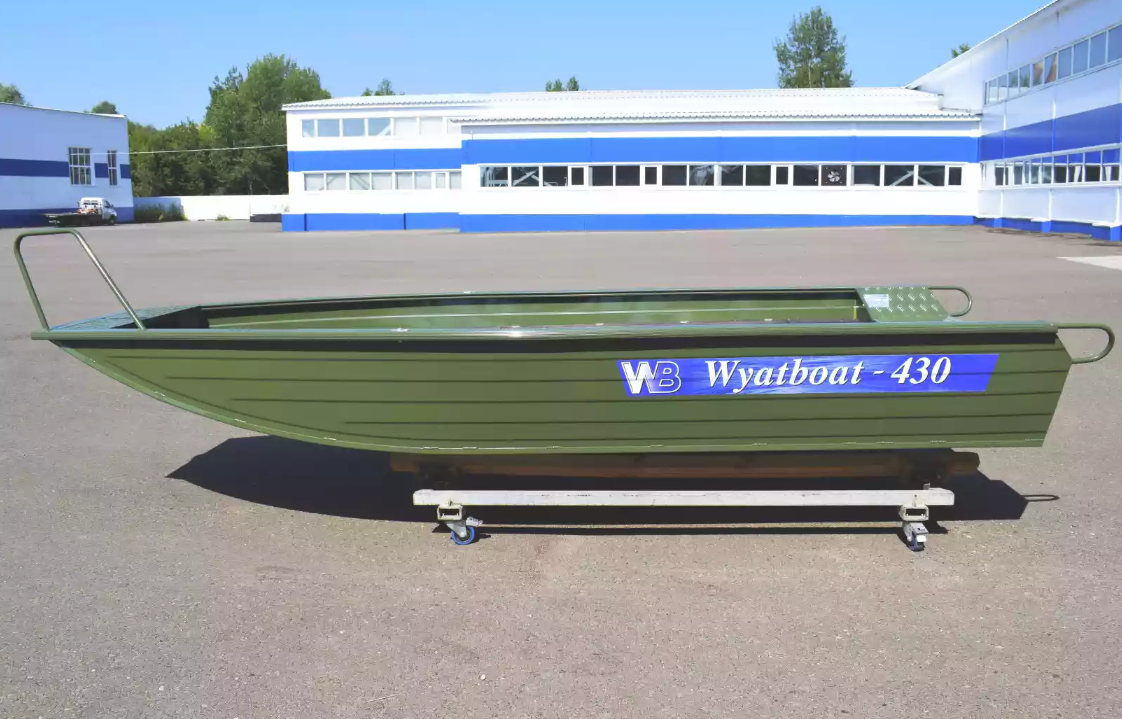 Алюминиевая лодка  Wyatboat-430 Master Fish в Шахтах