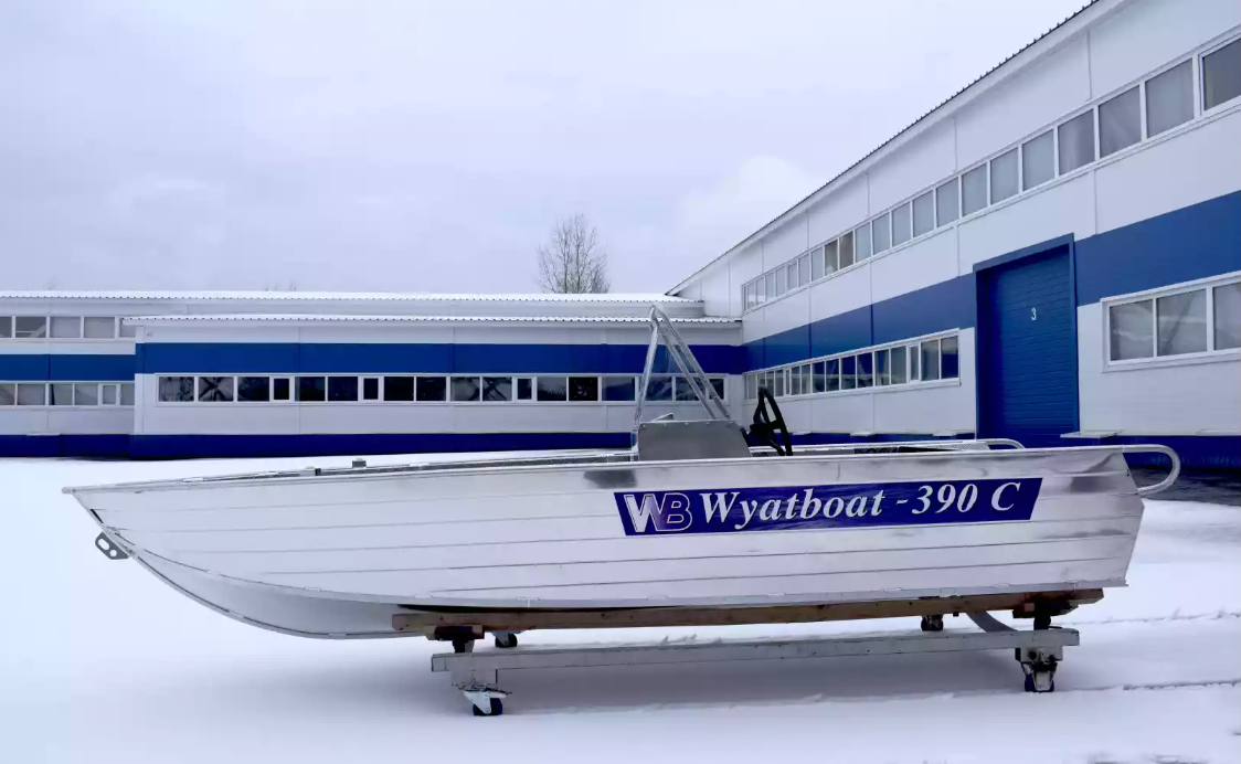 Алюминиевая лодка Wyatboat-390 C в Шахтах