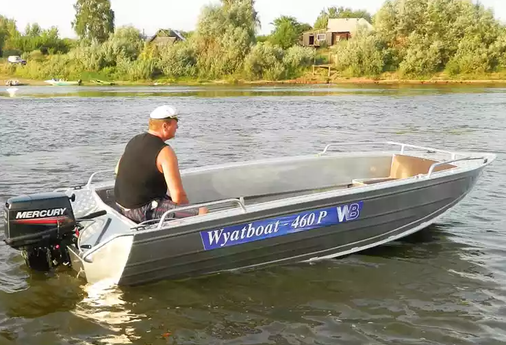 Алюминиевая лодка Wyatboat-460 P в Шахтах