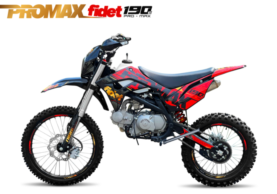 Мотоцикл (питбайк) PROMAX FIDET (ФАЙДЕТ) 190E MAX PRO LUX 19/16 в Шахтах