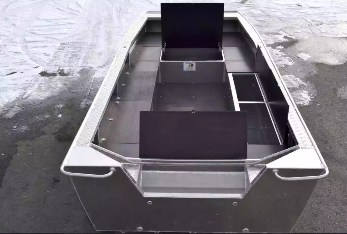 Алюминиевая лодка Wyatboat-490 Jonboat в Шахтах