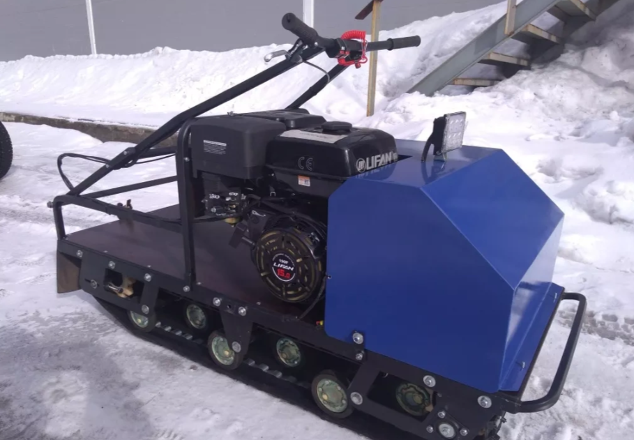 Мотобуксировщик AhtaR ЗИМА с реверсом (задний ход) в Шахтах