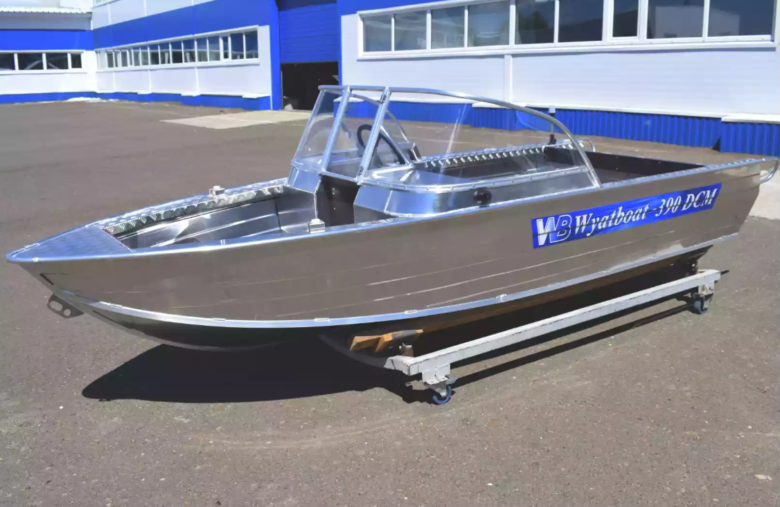 Алюминиевая лодка Wyatboat-390 DCM в Шахтах