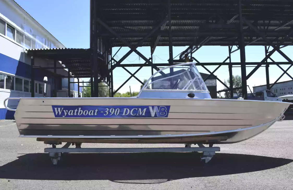 Алюминиевая лодка Wyatboat-390 DCM в Шахтах