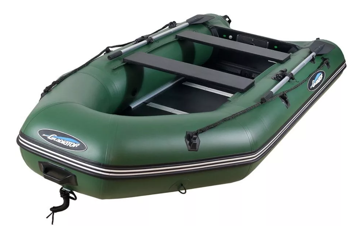 МОТОРНО-ГРЕБНАЯ ЛОДКА ПВХ GLADIATOR A 280 ТК С ФАНЕРНЫМ ДНОМ в Шахтах