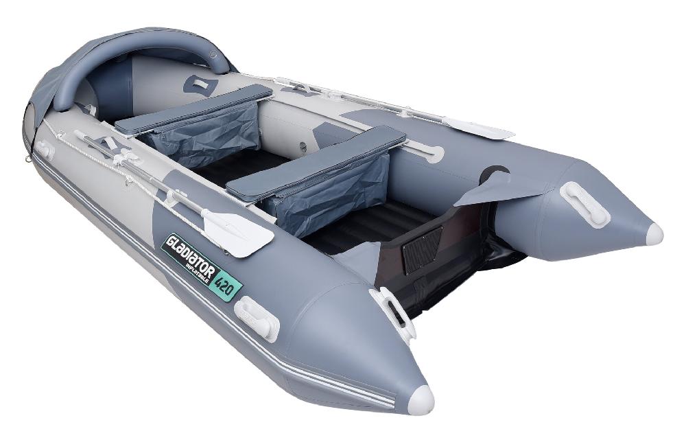 НАДУВНАЯ ЛОДКА GLADIATOR E420PRO в Шахтах