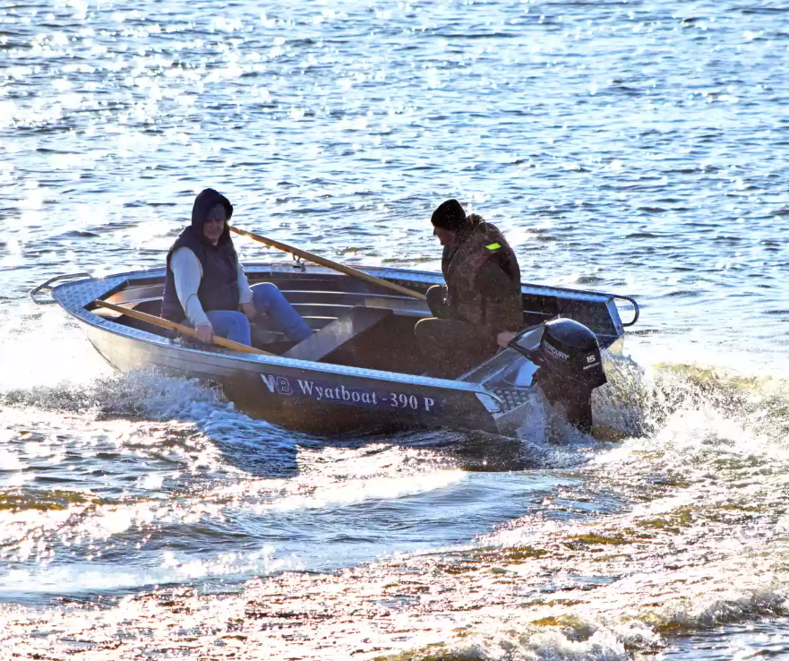 Алюминиевая лодка Wyatboat-390 P в Шахтах