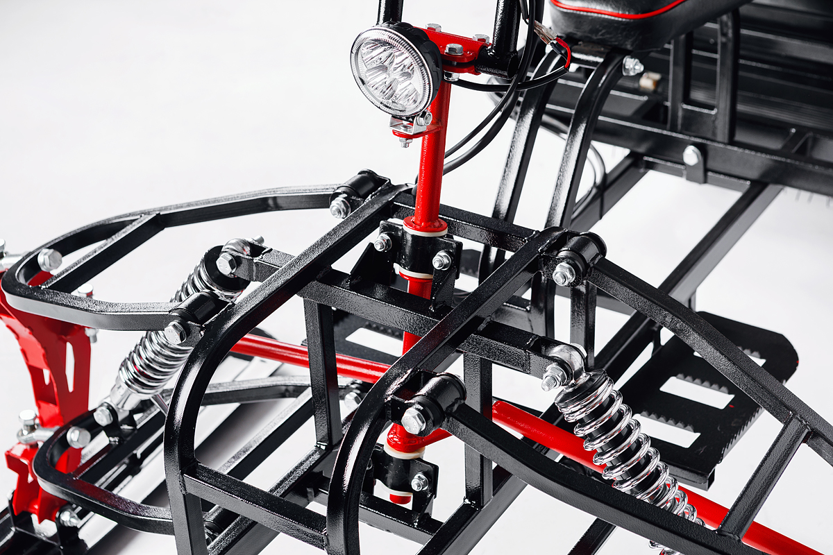 Лыжный модуль IKUDZO TERRAIN с подогревом ручек металлические лыжи в Шахтах