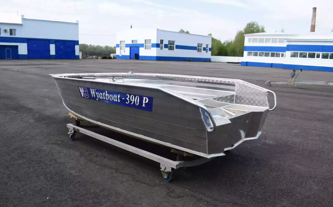 Алюминиевая лодка Wyatboat-390Р Увеличенный борт в Шахтах