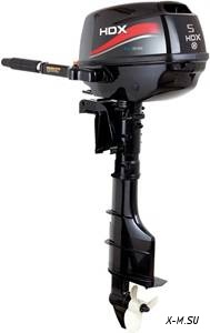 Лодочный мотор 4-х тактный HDX F 5 BMS в Шахтах