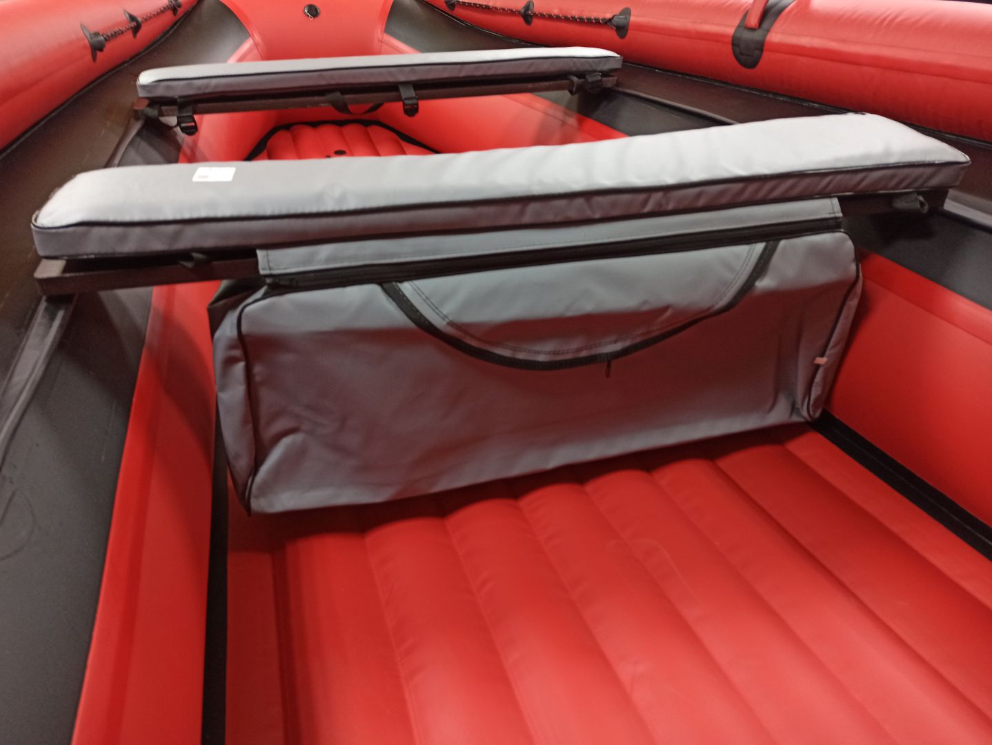 КОМПЛЕКТ МЯГКИХ НАКЛАДОК С СУМКОЙ ДЛЯ ЛОДОК 110Х20 СЕРЫЙ в Шахтах