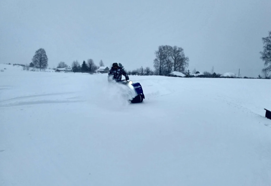 Мотобуксировщик Альбатрос-XLV 9 тележки, 1450 мм в Шахтах