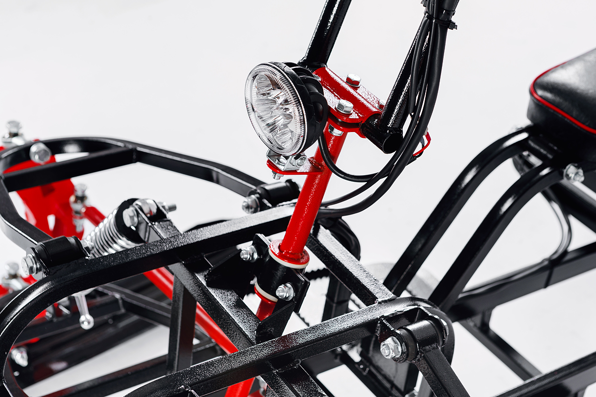 Лыжный модуль IKUDZO TERRAIN с подогревом ручек металлические лыжи в Шахтах