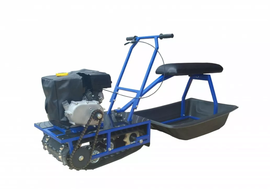 Мини-мотобуксировщик Альбатрос-М с фарой в Шахтах