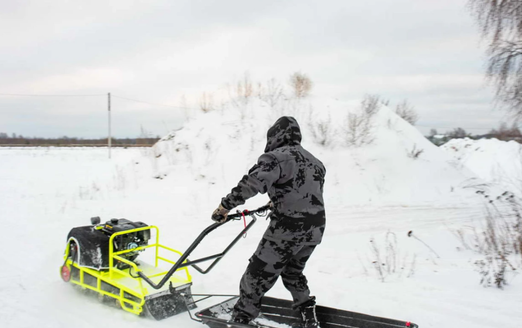 Мотобуксировщик Бурлак ХОЗЯИН-1 (капот металл) в Шахтах