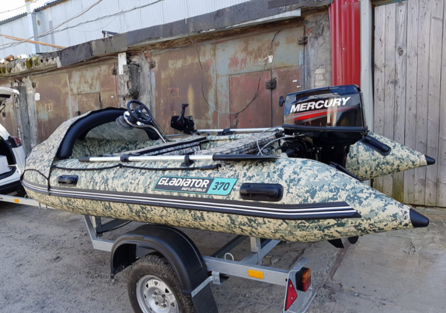 НАДУВНАЯ ЛОДКА GLADIATOR C370AL в Шахтах