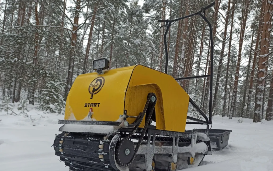 Мотобуксировщик РЫБАК СТАРТ Lifan 15 л.с. (металлический капот) в Шахтах
