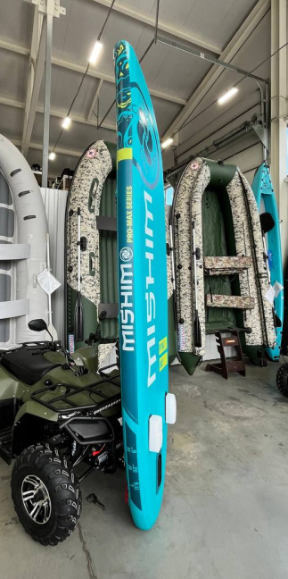 SUP (САП) Доска MISHIMO PRO-MAX Light Teal 12,6’ (385см) в Шахтах